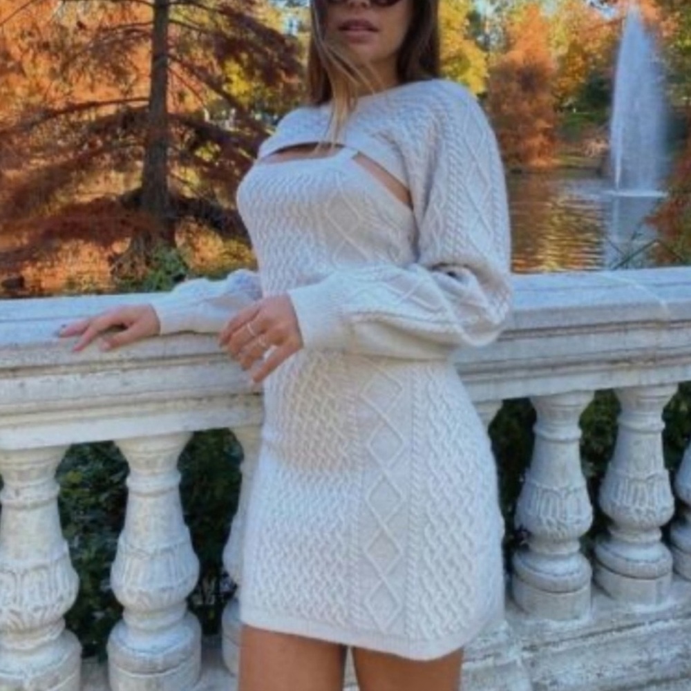 HOUSE OF HARLOW x Revolve sweater dress set